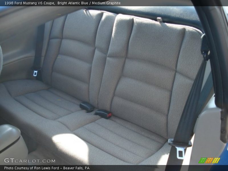 Rear Seat of 1998 Mustang V6 Coupe