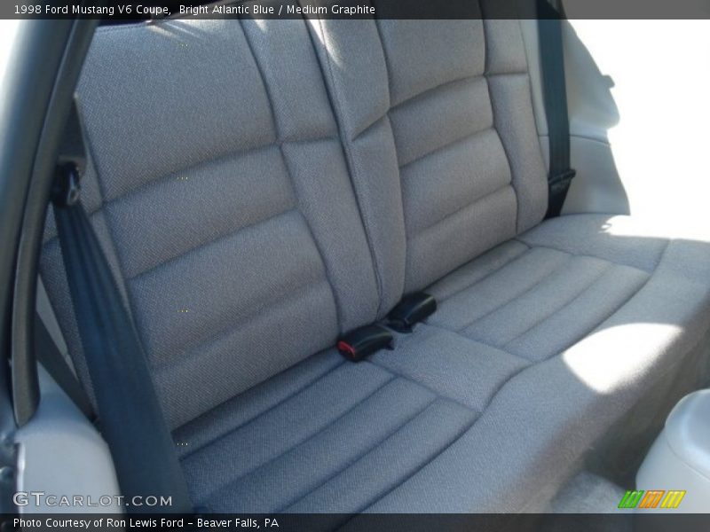 Bright Atlantic Blue / Medium Graphite 1998 Ford Mustang V6 Coupe