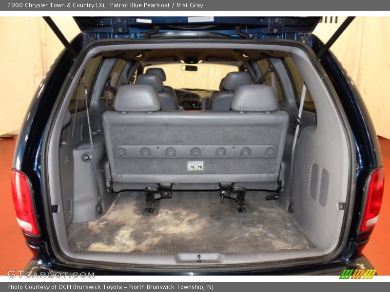 Patriot Blue Pearlcoat / Mist Gray 2000 Chrysler Town & Country LXi