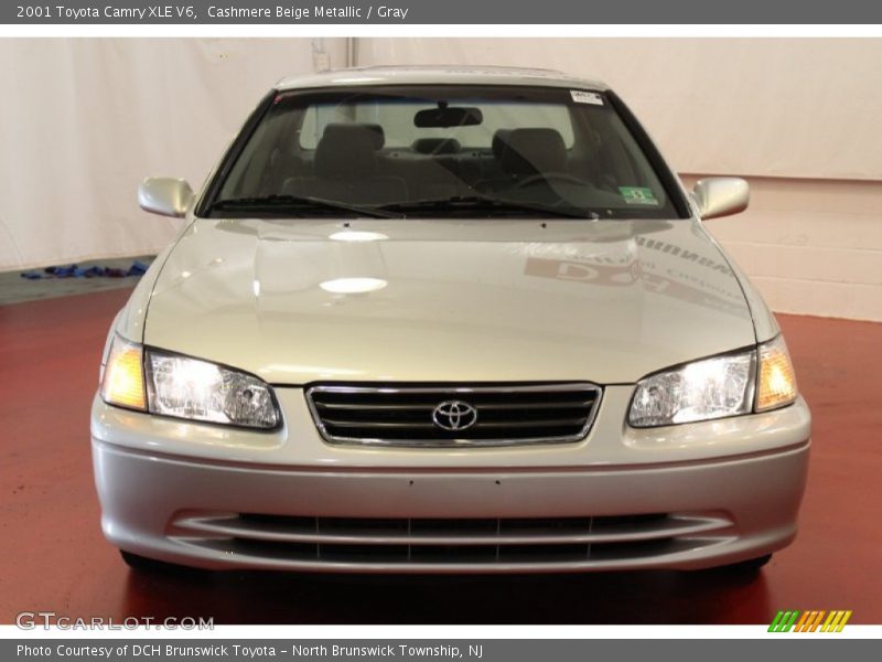 Cashmere Beige Metallic / Gray 2001 Toyota Camry XLE V6