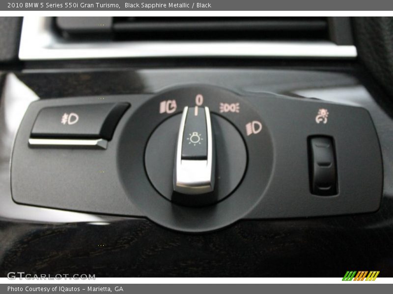 Controls of 2010 5 Series 550i Gran Turismo