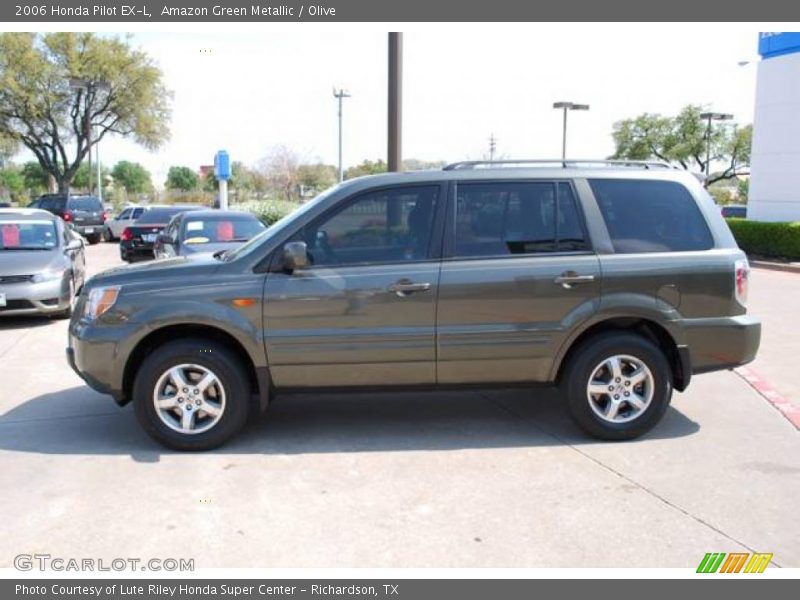 Amazon Green Metallic / Olive 2006 Honda Pilot EX-L