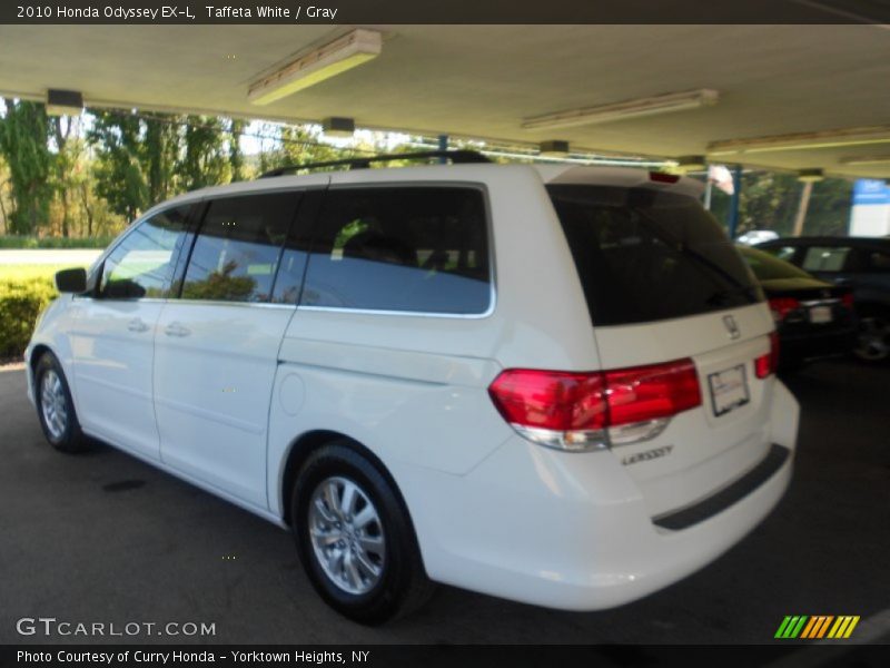 Taffeta White / Gray 2010 Honda Odyssey EX-L