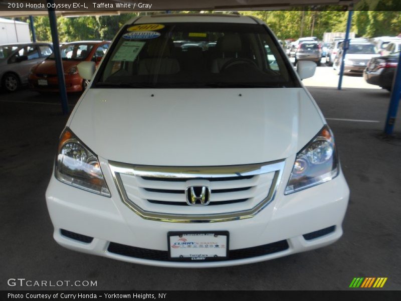 Taffeta White / Gray 2010 Honda Odyssey EX-L
