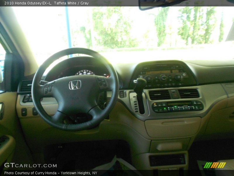 Taffeta White / Gray 2010 Honda Odyssey EX-L