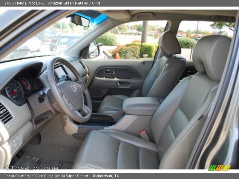 Amazon Green Metallic / Olive 2006 Honda Pilot EX-L