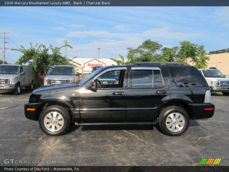 Black / Charcoal Black 2006 Mercury Mountaineer Luxury AWD