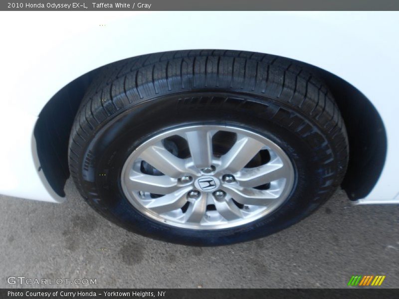 Taffeta White / Gray 2010 Honda Odyssey EX-L