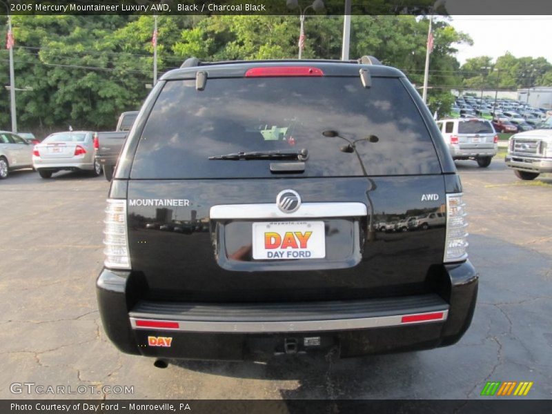 Black / Charcoal Black 2006 Mercury Mountaineer Luxury AWD