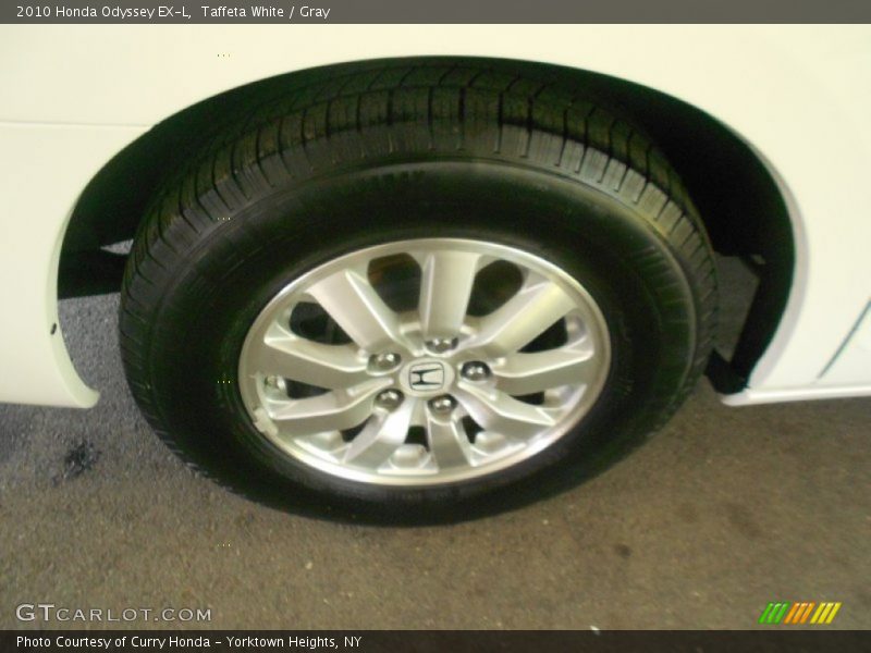 Taffeta White / Gray 2010 Honda Odyssey EX-L