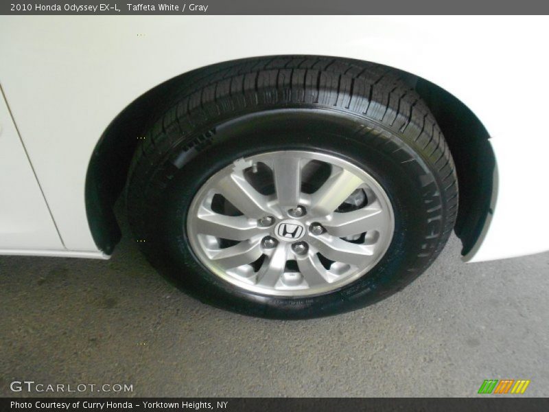 Taffeta White / Gray 2010 Honda Odyssey EX-L