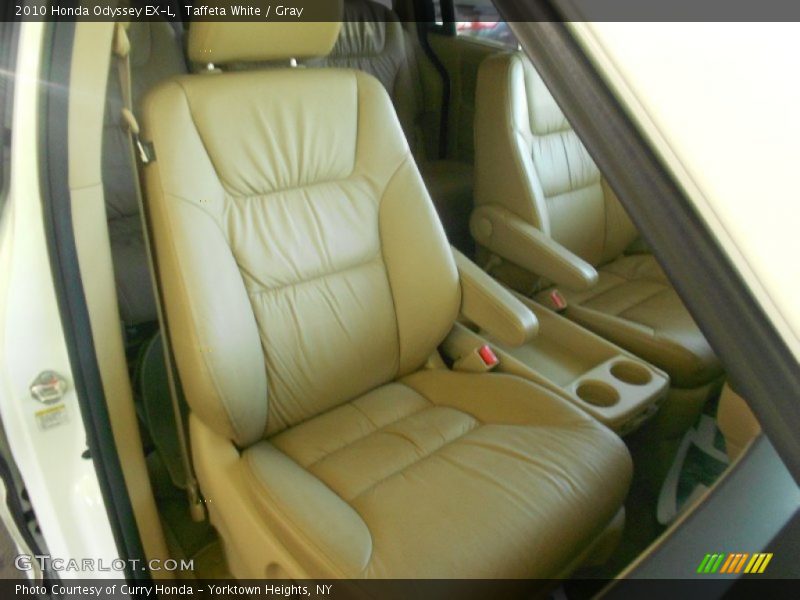 Taffeta White / Gray 2010 Honda Odyssey EX-L