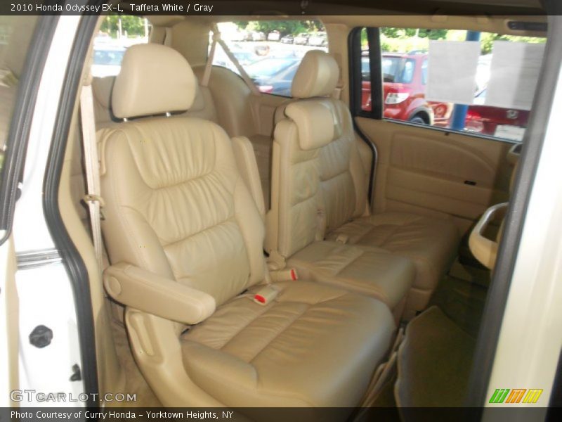 Taffeta White / Gray 2010 Honda Odyssey EX-L
