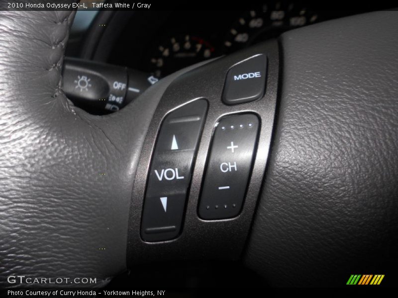 Taffeta White / Gray 2010 Honda Odyssey EX-L