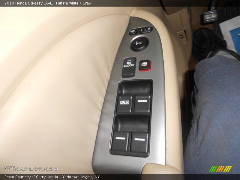 Taffeta White / Gray 2010 Honda Odyssey EX-L