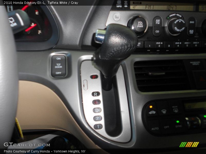Taffeta White / Gray 2010 Honda Odyssey EX-L