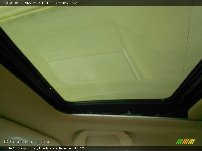 Taffeta White / Gray 2010 Honda Odyssey EX-L