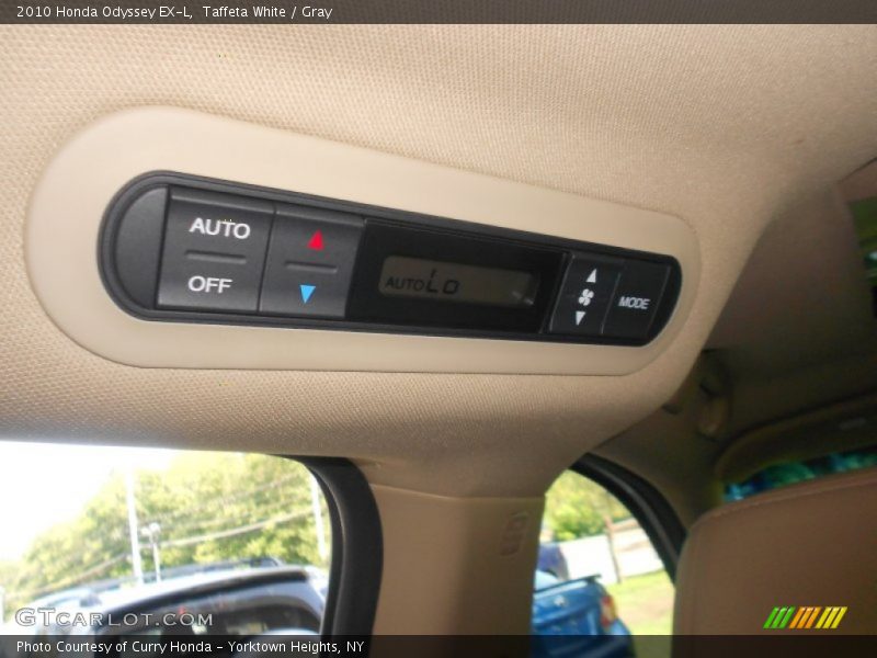 Taffeta White / Gray 2010 Honda Odyssey EX-L