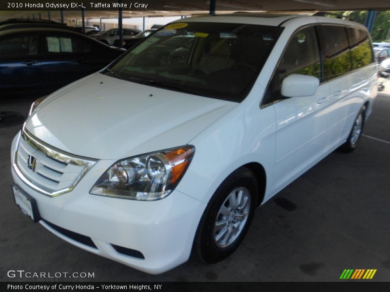 Taffeta White / Gray 2010 Honda Odyssey EX-L