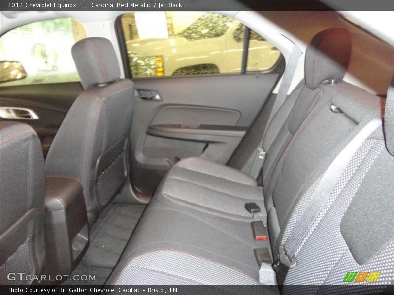 Cardinal Red Metallic / Jet Black 2012 Chevrolet Equinox LT