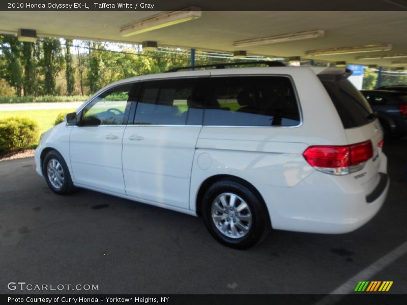 Taffeta White / Gray 2010 Honda Odyssey EX-L