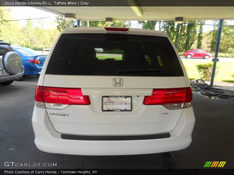 Taffeta White / Gray 2010 Honda Odyssey EX-L