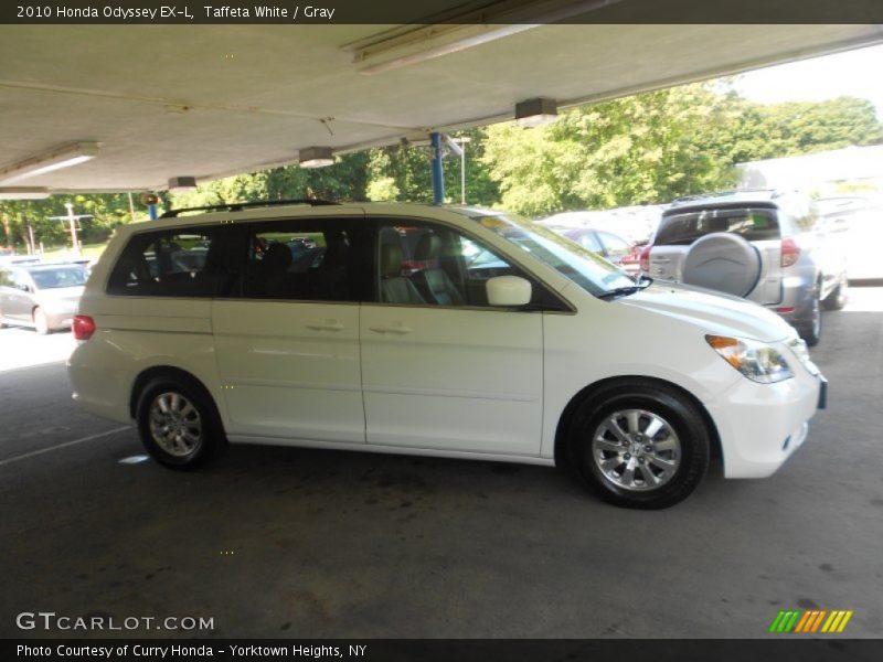 Taffeta White / Gray 2010 Honda Odyssey EX-L