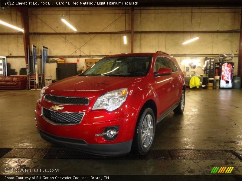 Cardinal Red Metallic / Light Titanium/Jet Black 2012 Chevrolet Equinox LT