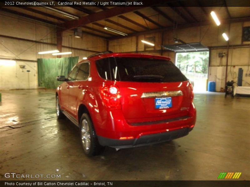 Cardinal Red Metallic / Light Titanium/Jet Black 2012 Chevrolet Equinox LT