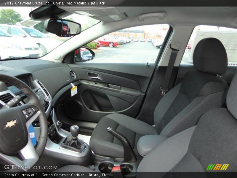 Crystal Red Metallic / Jet Black 2012 Chevrolet Cruze Eco