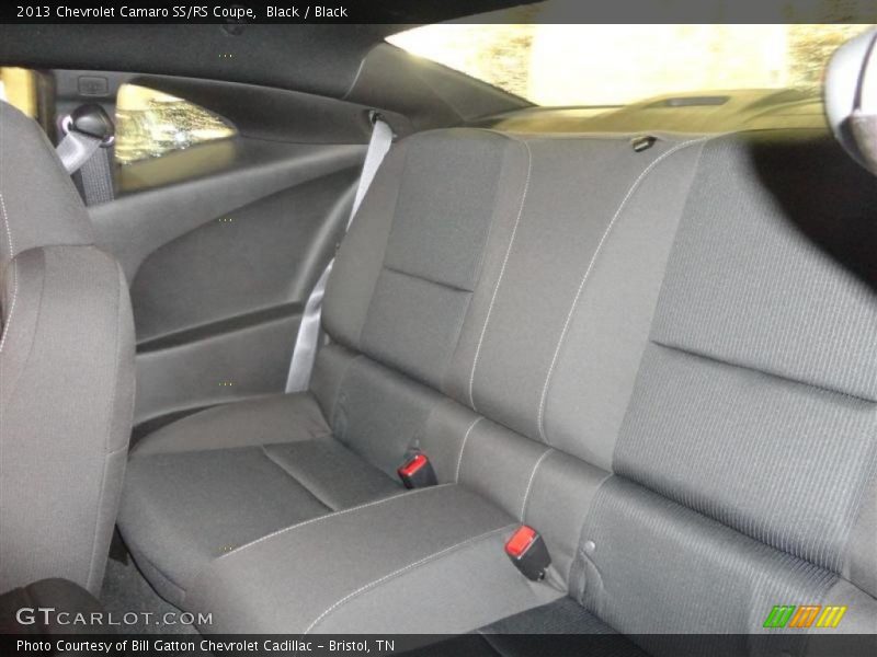 Rear Seat of 2013 Camaro SS/RS Coupe