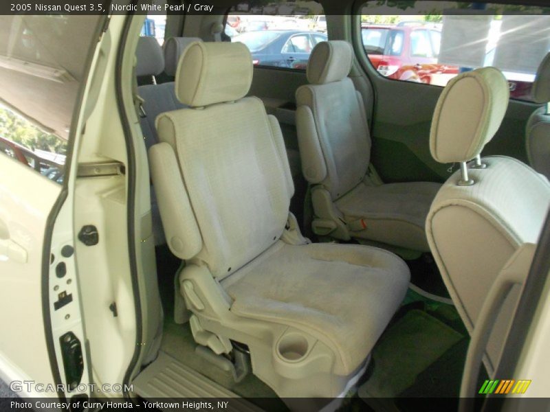 Nordic White Pearl / Gray 2005 Nissan Quest 3.5