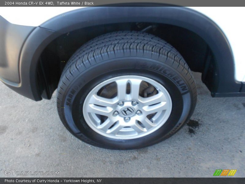 Taffeta White / Black 2004 Honda CR-V EX 4WD