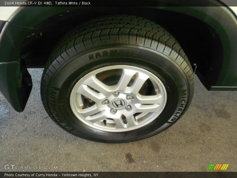 Taffeta White / Black 2004 Honda CR-V EX 4WD