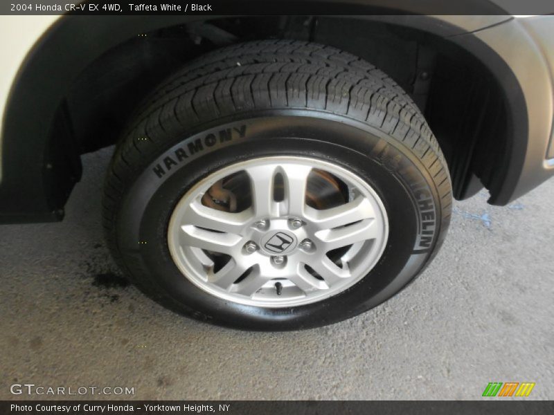 Taffeta White / Black 2004 Honda CR-V EX 4WD