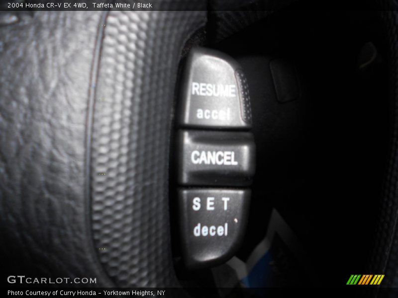 Taffeta White / Black 2004 Honda CR-V EX 4WD