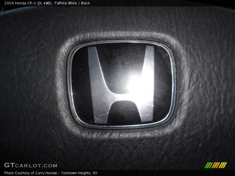 Taffeta White / Black 2004 Honda CR-V EX 4WD