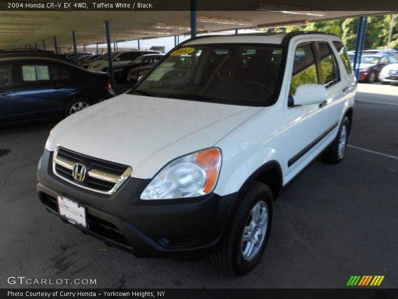 Taffeta White / Black 2004 Honda CR-V EX 4WD