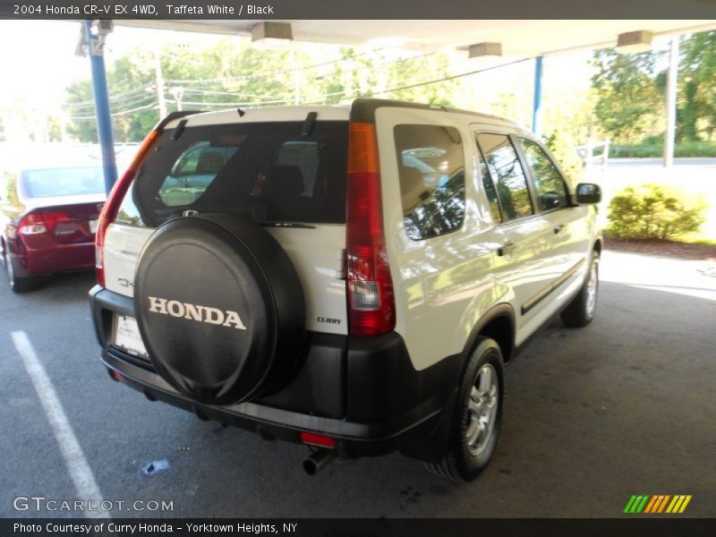 Taffeta White / Black 2004 Honda CR-V EX 4WD