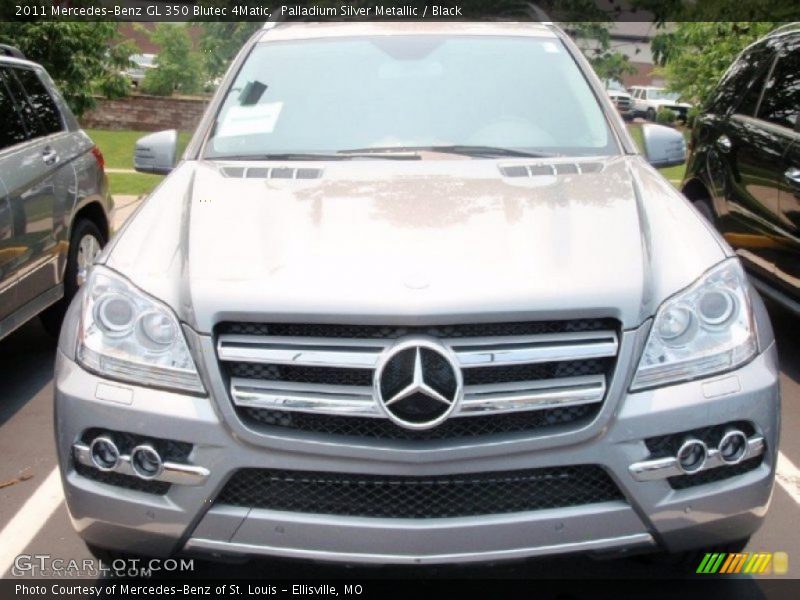 Palladium Silver Metallic / Black 2011 Mercedes-Benz GL 350 Blutec 4Matic