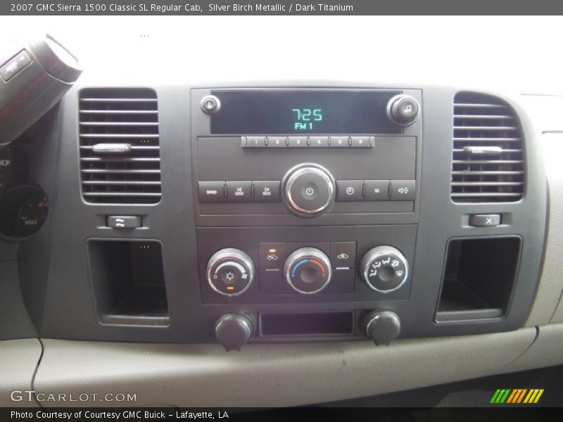 Silver Birch Metallic / Dark Titanium 2007 GMC Sierra 1500 Classic SL Regular Cab