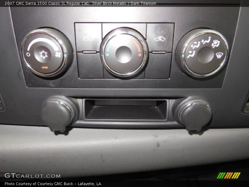 Silver Birch Metallic / Dark Titanium 2007 GMC Sierra 1500 Classic SL Regular Cab