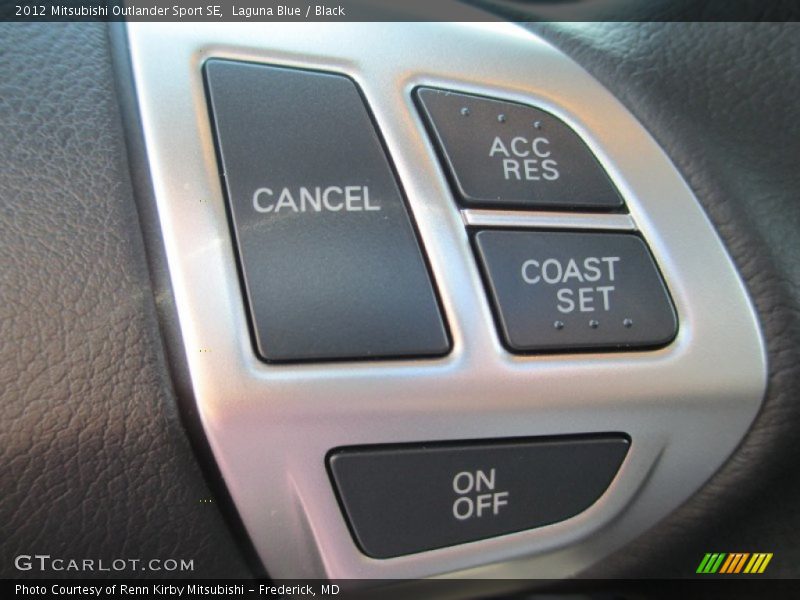 Controls of 2012 Outlander Sport SE