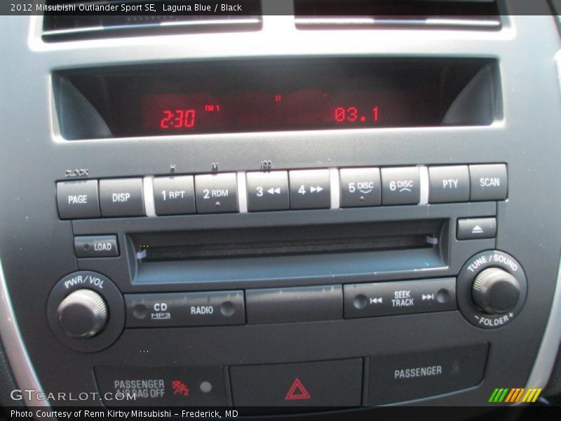 Audio System of 2012 Outlander Sport SE