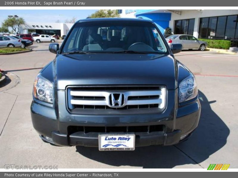 Sage Brush Pearl / Gray 2006 Honda Pilot EX