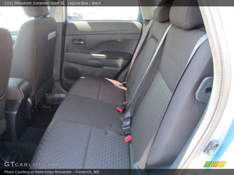 Rear Seat of 2012 Outlander Sport SE