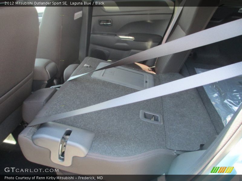 Laguna Blue / Black 2012 Mitsubishi Outlander Sport SE