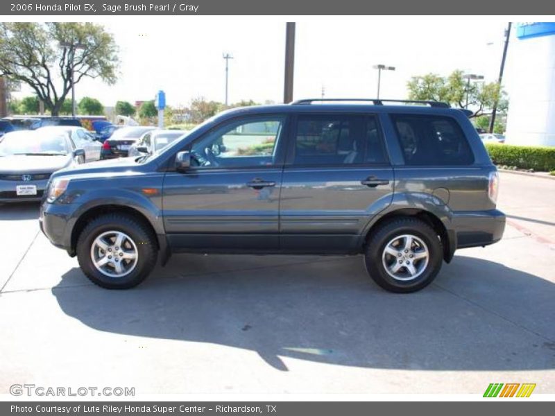 Sage Brush Pearl / Gray 2006 Honda Pilot EX