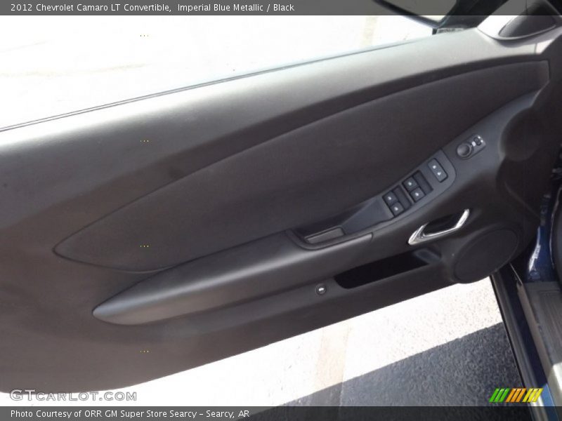 Imperial Blue Metallic / Black 2012 Chevrolet Camaro LT Convertible
