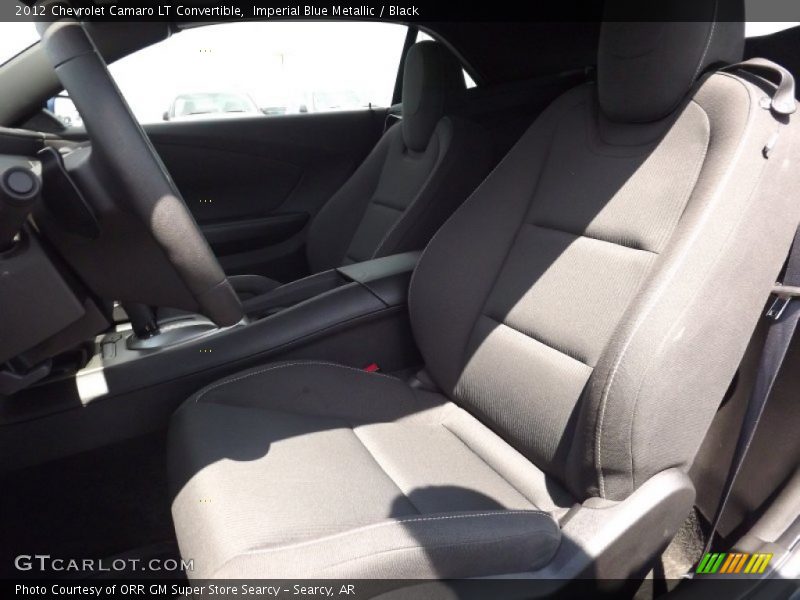 Imperial Blue Metallic / Black 2012 Chevrolet Camaro LT Convertible